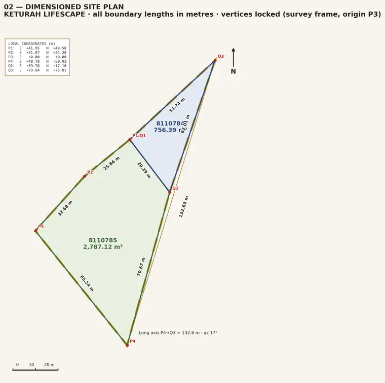 Dimensioned Plan