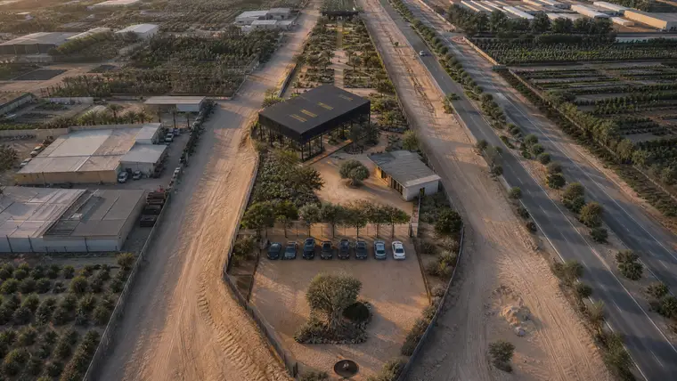 Oblique Aerial North