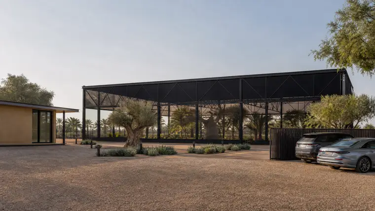 Pavilion From Arrival