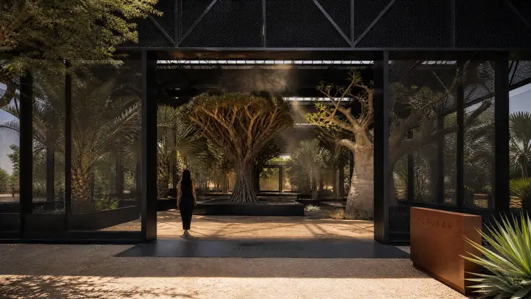 Pavilion Entrance Threshold