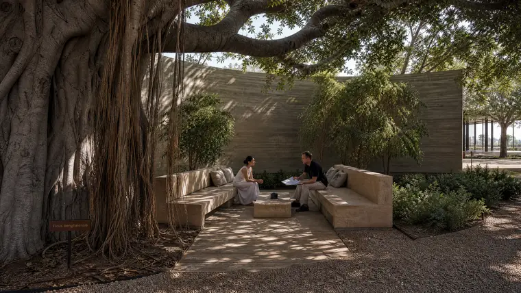 Quiet Seating Garden