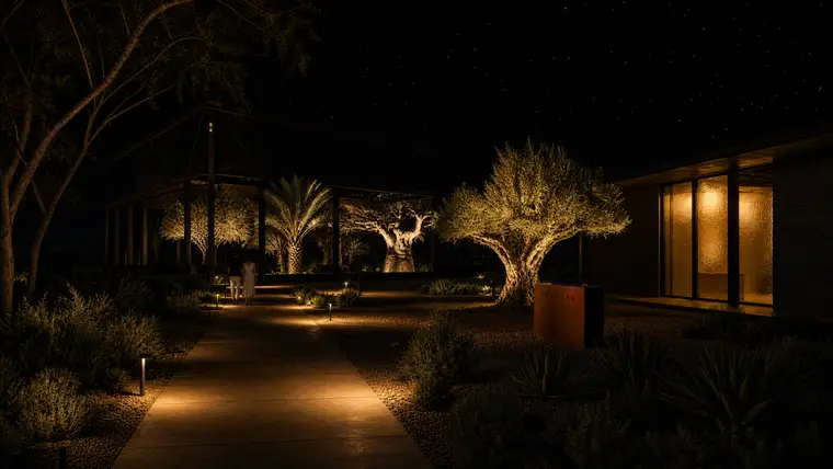 Lighting Garden Night