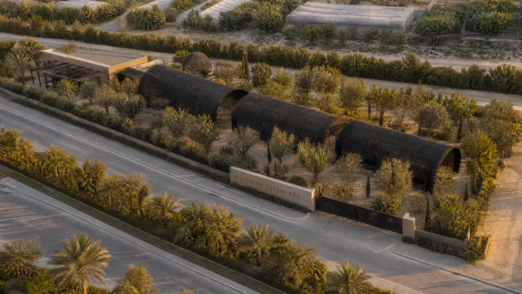 Frontage Aerial