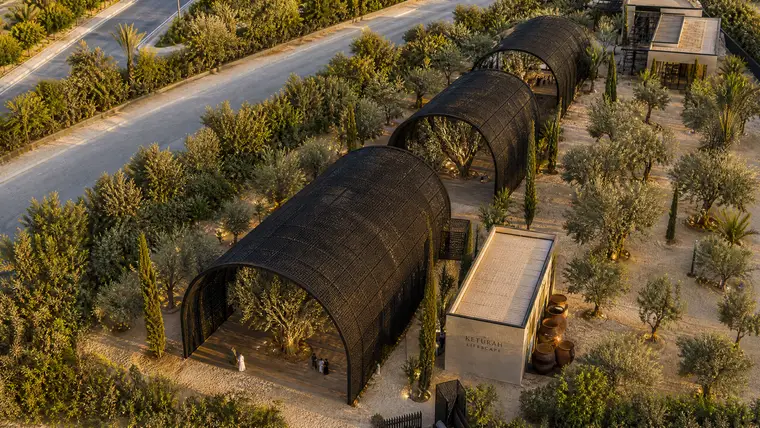 Vaults Close Aerial