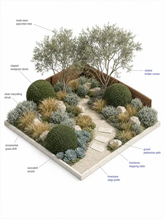 Four Part Garden