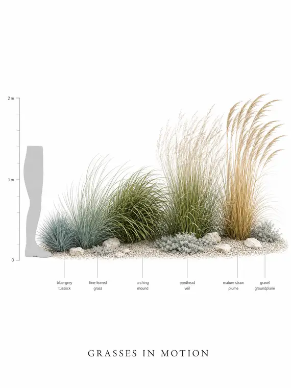 Grasses In Motion