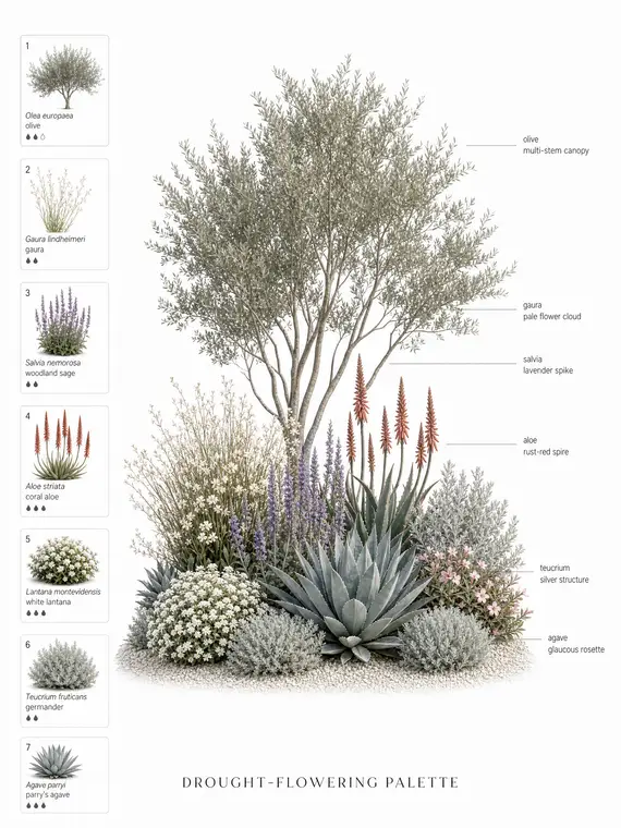 Drought Flowering Palette