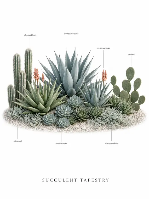 Succulent Tapestry