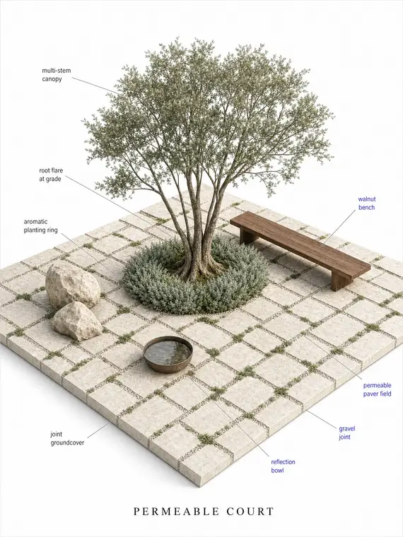 Permeable Court