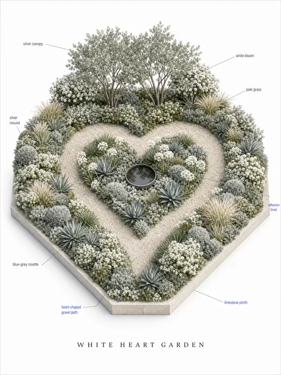 White Heart Garden