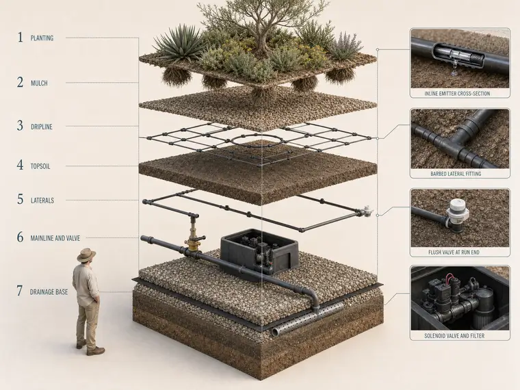Irrigation Exploded View