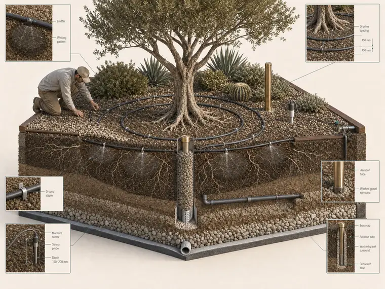 Tree Irrigation Detail