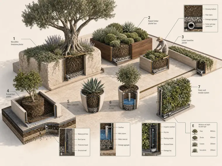 Planters Containers