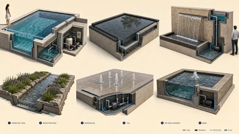 Water Features Pools