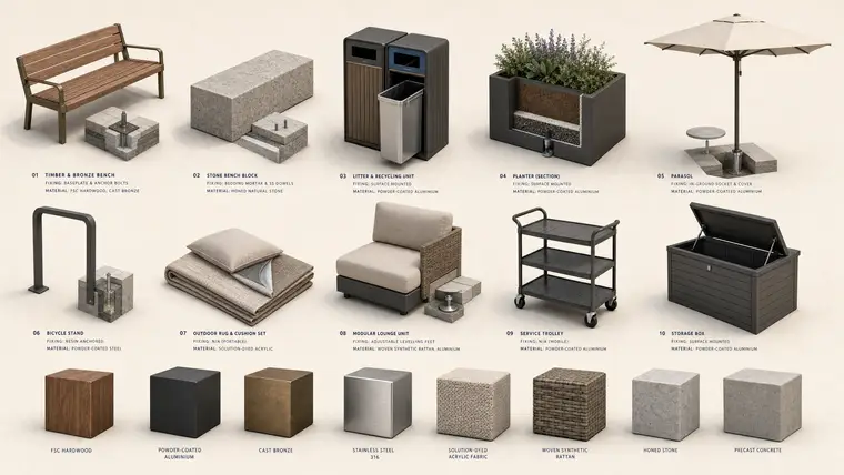 Site Furniture FFE