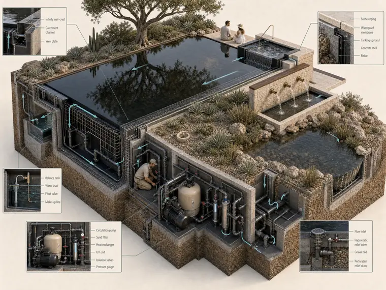 Water Features Pools
