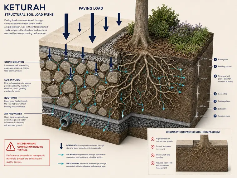 Structural Soil Load Path