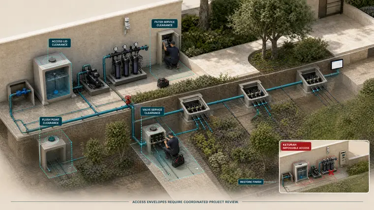 Irrigation Maintenance Access