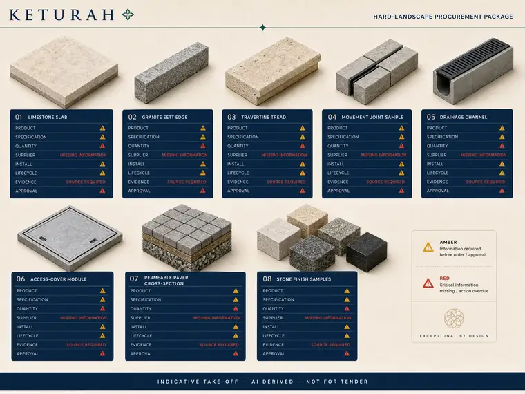 Hard Landscape Procurement Package
