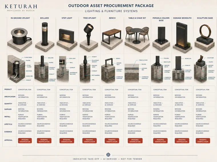 Lighting Furniture Procurement Package
