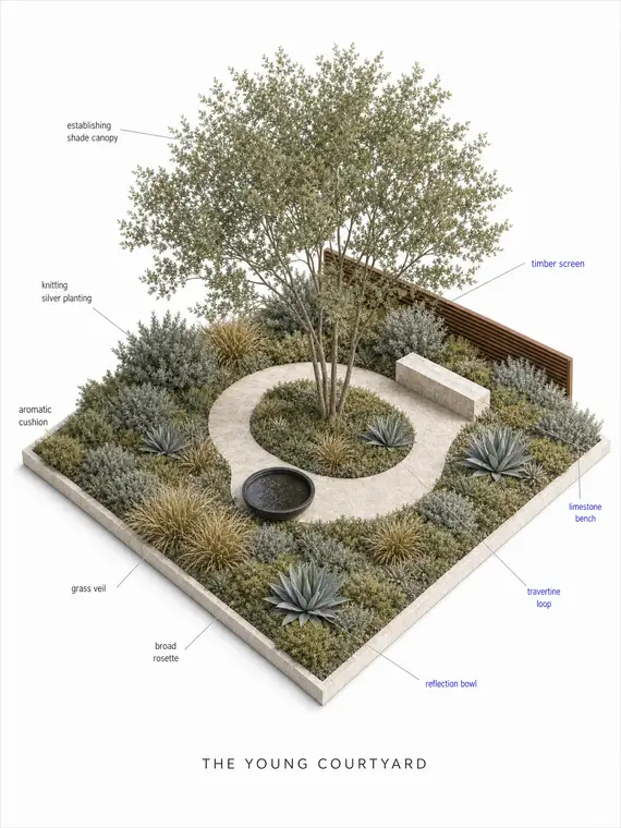 Young Courtyard