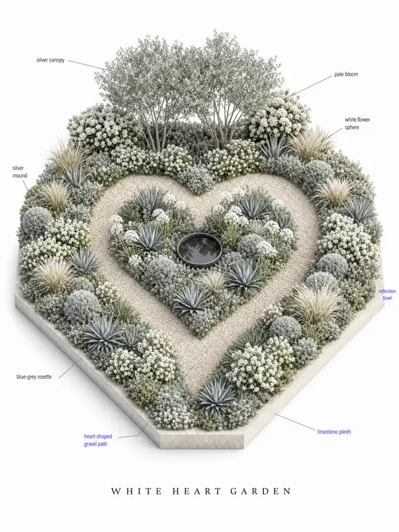 White Heart Garden