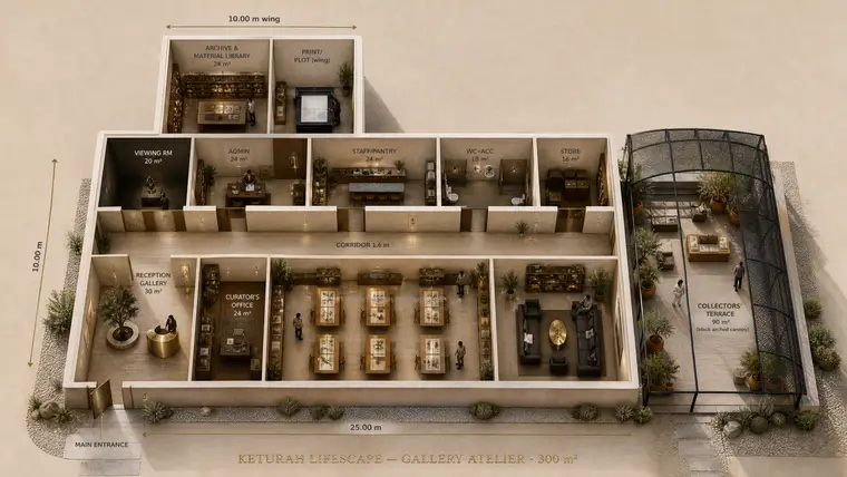 Atelier Floorplan