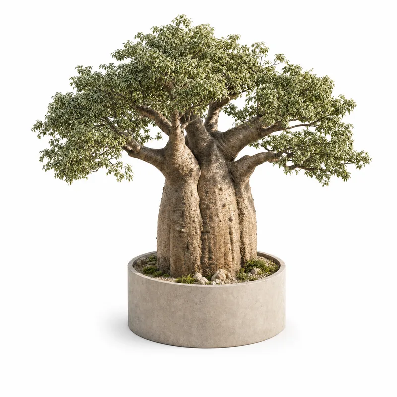 Adansonia Baobab Varigata — Large, specimen
